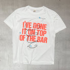 Vintage 80’s graphic text single stitch tee from major league vintage in london 