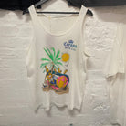 Vintage 90’s corona beer single stitch graphic vest from major league vintage in London 