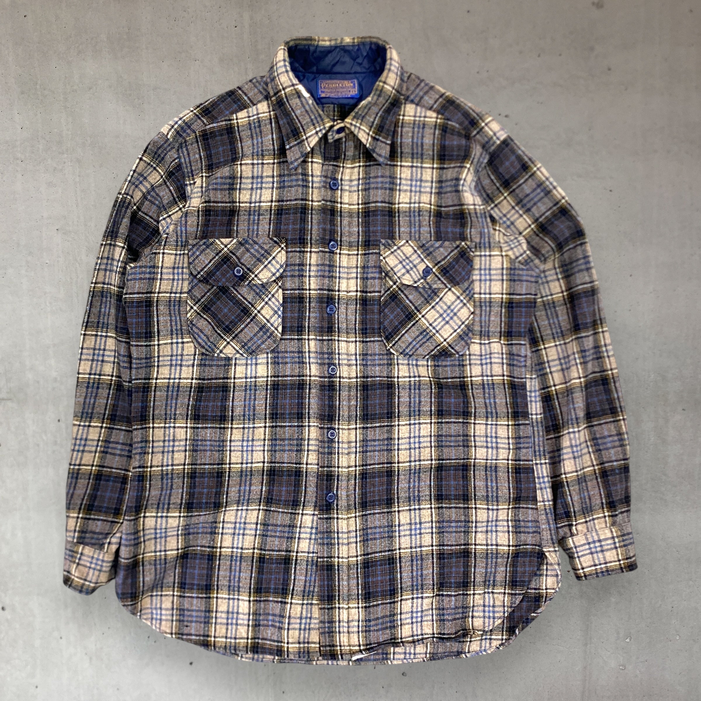 vintage made in USA Pendleton Winter Shirt from Major League Vintage in London